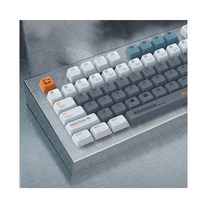 pandaer白金独角兽超触感键帽