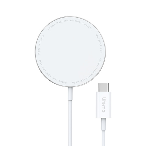 魅蓝 lifeme 磁吸无线充电器15w(max)| 智能 ic 充电 | 广泛兼容 | 5.