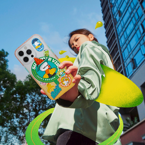 iphone pandaer 夏日限定 妙磁抗菌抗摔壳iphone 14 pro 系列适用